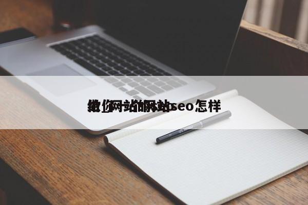 给你一个网站seo怎样做_网站的seo（给你一个网站seo如何做）